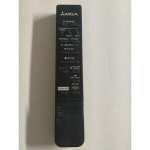 OEM Mitsubishi MGA UM4/R03 VCR Remote Control - Tested & Works